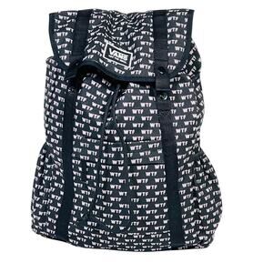 Vans Caravaner Final Lap WTF Backpack Book Bag School Sporty Realm Plus New